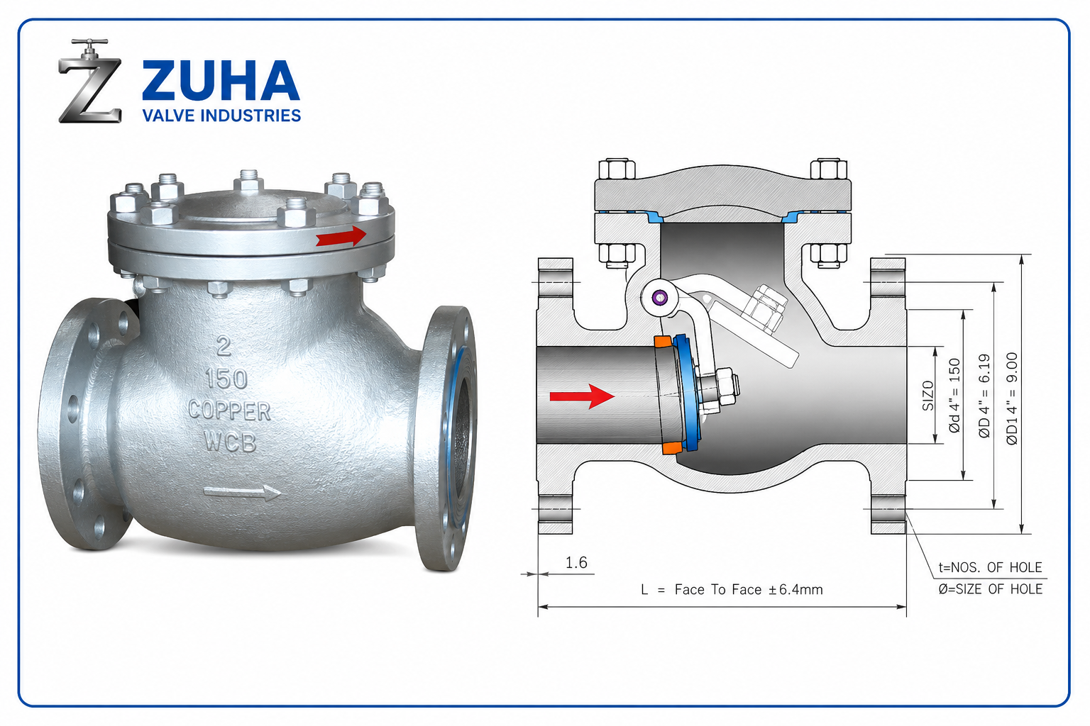 Check Valve Class 150