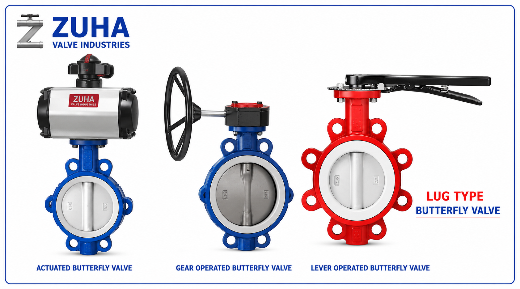Butterfly valve PTFE Lined